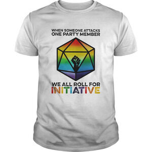 Lgbt When Someone Attacks A Party Member We All Roll For Initative